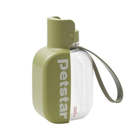 กระบอกน้ำสัตว์เลี้ยง PETSTAR PSRQ0227 สีเขียว_0