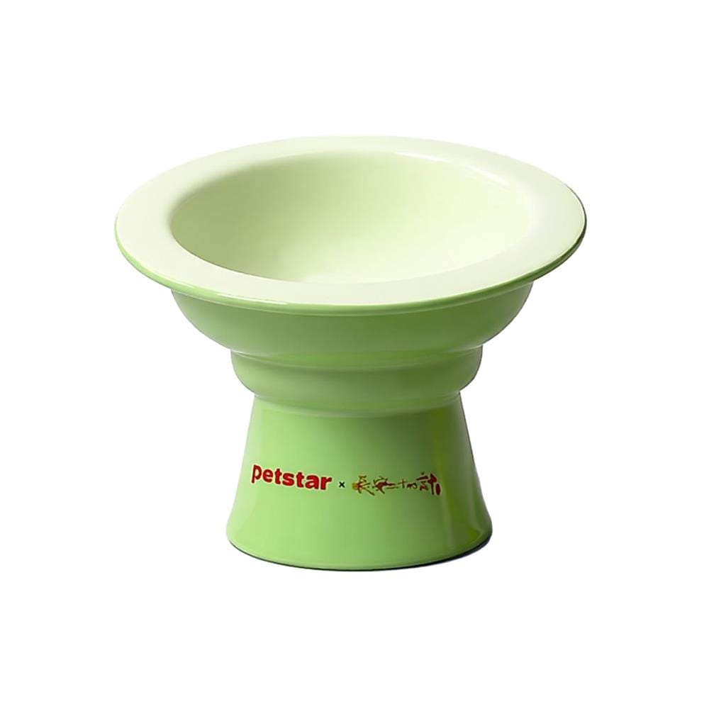 ชามอาหาร PETSTAR PSRQ0232 สีเขียว_0