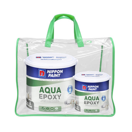 สีงานอุตสาหกรรม NIPPON PAINT AQUA EPOXY BASE B 3.76 ลิตร_0