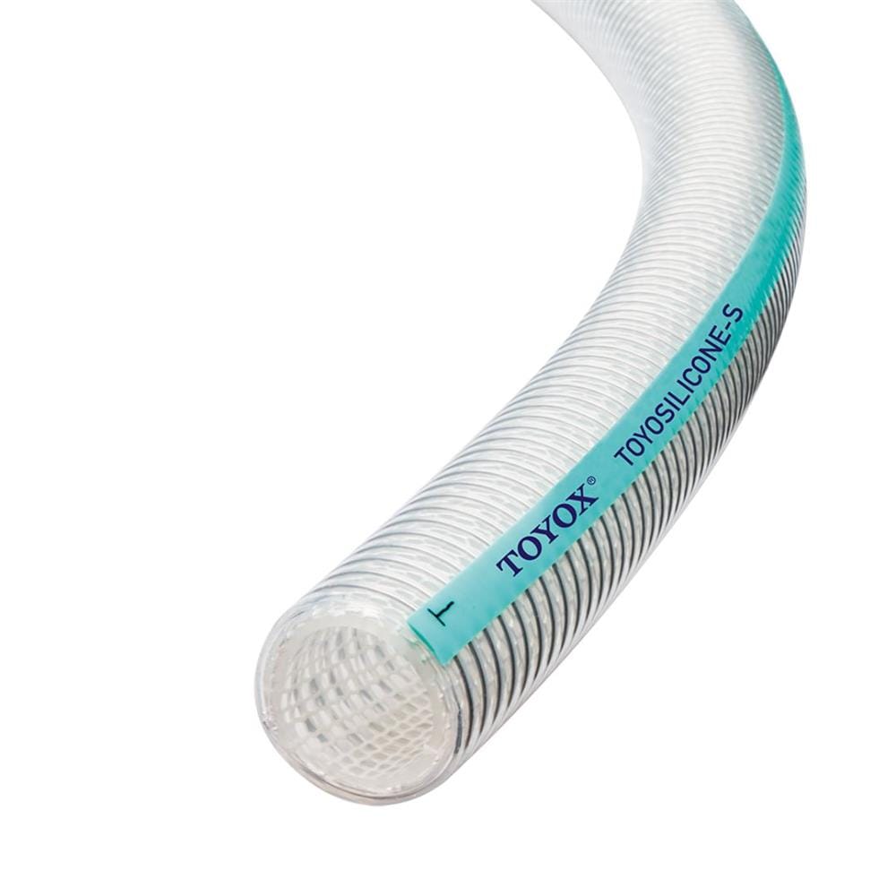 สายดูดทนความร้อน TOYOX TOYOSILICONE-S TSIS-19 19.5x28.5 มม. 10 ม.