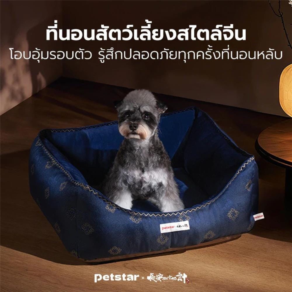 เบาะรองนั่ง PETSTAR SRW0581 ไซซ์ M สีน้ำเงิน