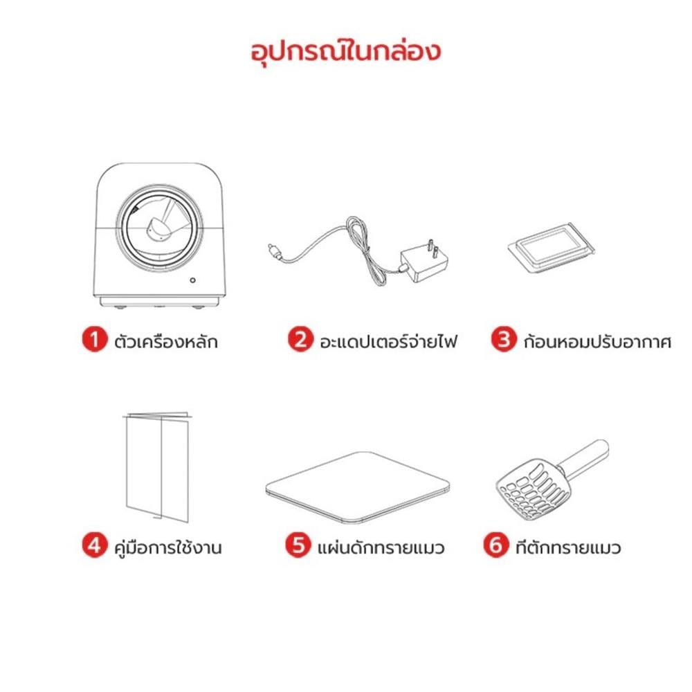 ห้องน้ำแมว PETSTAR PSBN0008