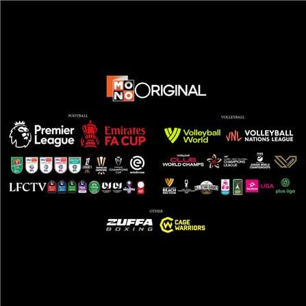 แพ็กเกจรายเดือน MONOMAX SPORTS STANDARD (พรีเมียร์ลีก, FA CUP, VOLLEYBALL WORLD, VNL) *ซื้อแล้วไม่รับเปลี่ยนหรือคืนสินค้า*_1