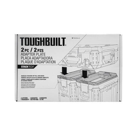 แผ่นอะแดปเตอร์กล่องเครื่องมือให้ซ้อนได้ TOUGHBUILT TB-B1S2-A-0 2 ชิ้น_4