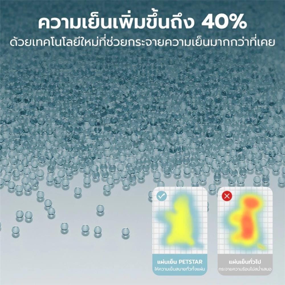 แผ่นเจลเย็น PETSTAR PSRW0460 ไซซ์ M