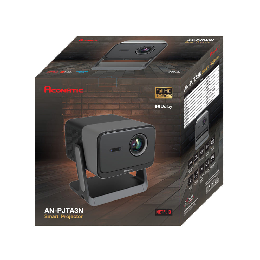 โปรเจคเตอร์ ACONATIC AN-PJTA3N 200 นิ้ว