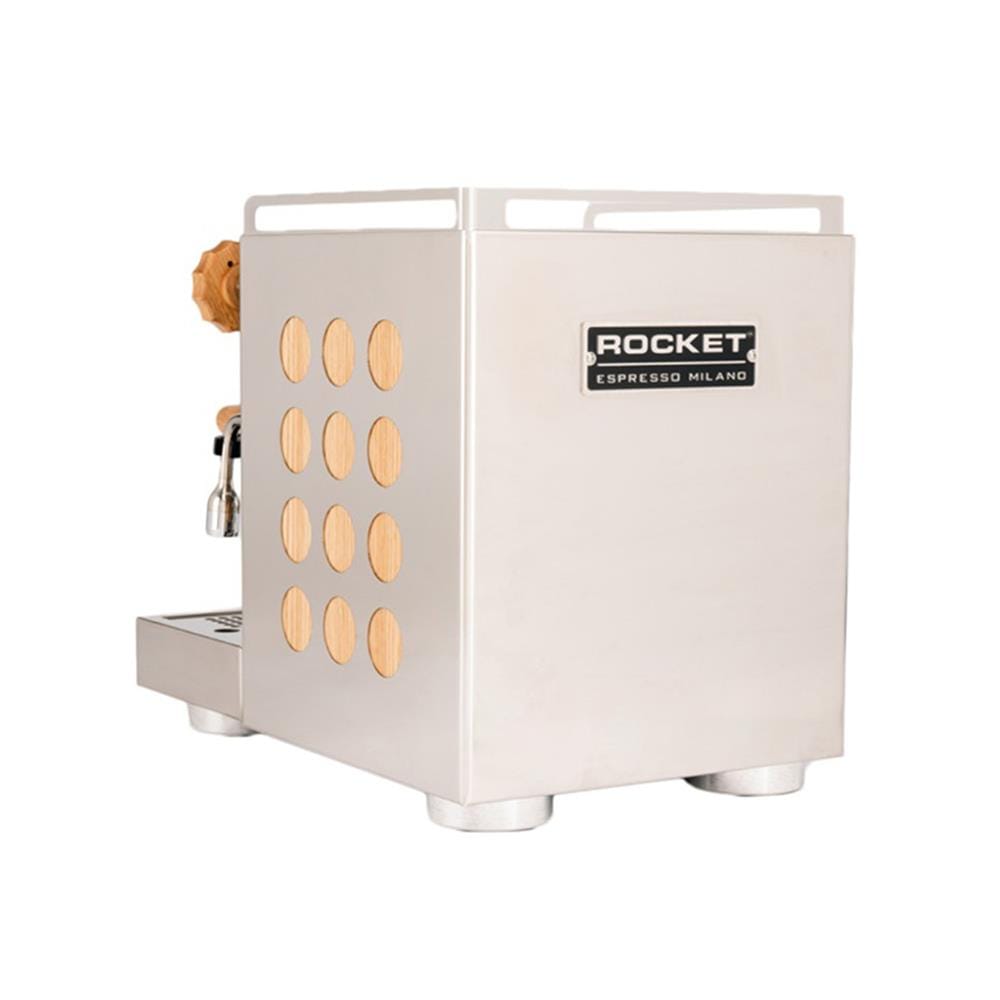 เครื่องชงกาแฟเอสเพรสโซ่ ROCKET ESPRESSO APPARTAMENTO 2.0 สีเงิน/ลายไม้