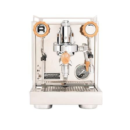 เครื่องชงกาแฟเอสเพรสโซ่ ROCKET ESPRESSO APPARTAMENTO 2.0 สีเงิน/ลายไม้_0