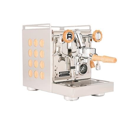 เครื่องชงกาแฟเอสเพรสโซ่ ROCKET ESPRESSO APPARTAMENTO 2.0 สีเงิน/ลายไม้_2