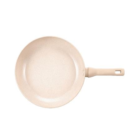 กระทะตื้น 20 ซม. LOCKNLOCK MARBLE CERAMIC IH สีครีม_1