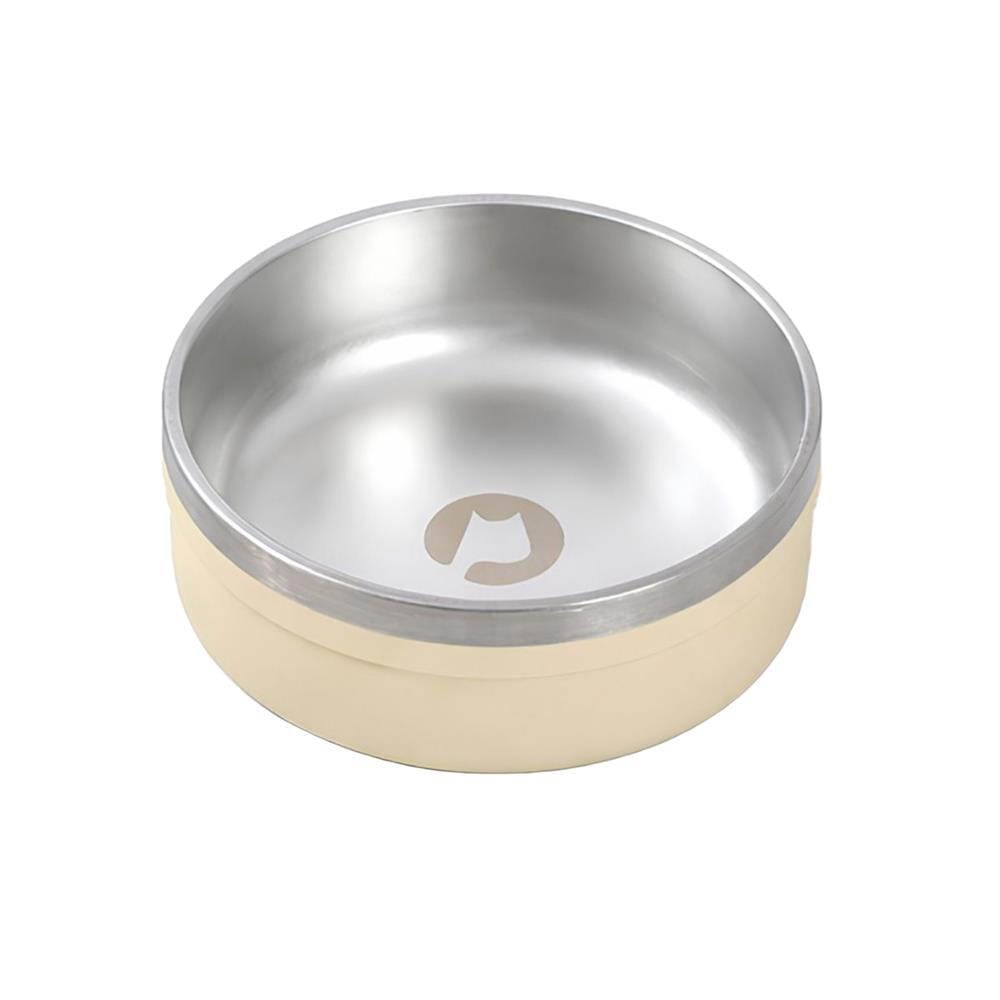 ชามอาหารสำหรับสัตว์เลี้ยง PETSTAR PSRQ0186 สีเบจ_1