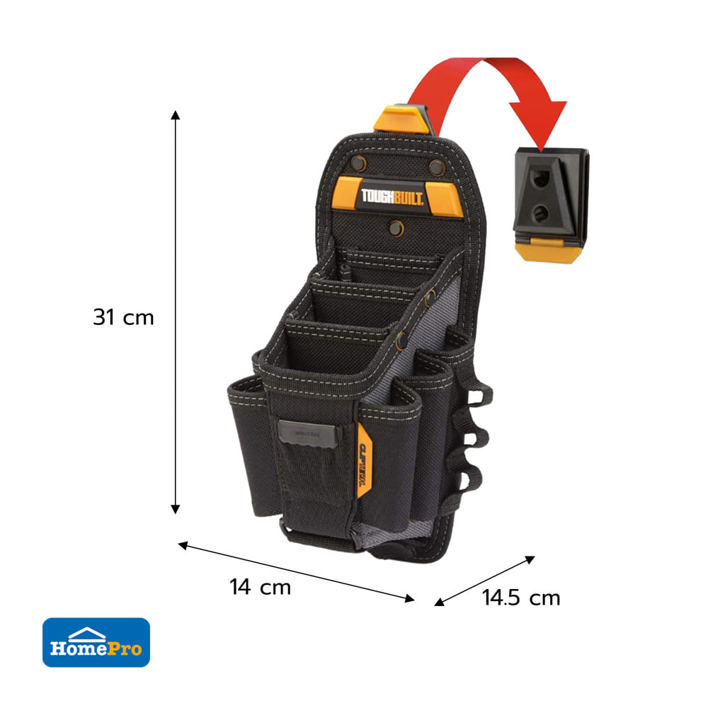 กระเป๋าเครื่องมือช่าง 10 ช่อง TOUGHBUILT TB-CT-36-L1