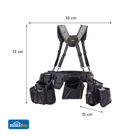 กระเป๋าช่างพร้อมสายรัดพยุงหลัง TOUGHBUILT TB-301-6_2