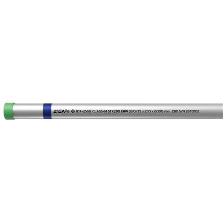 ท่อเคลือบสังกะสี ZIGA ปลายเกลียวคาดน้ำเงิน 1 นิ้ว หนา 2.00-2.10 มม. ยาว 6 เมตร_1