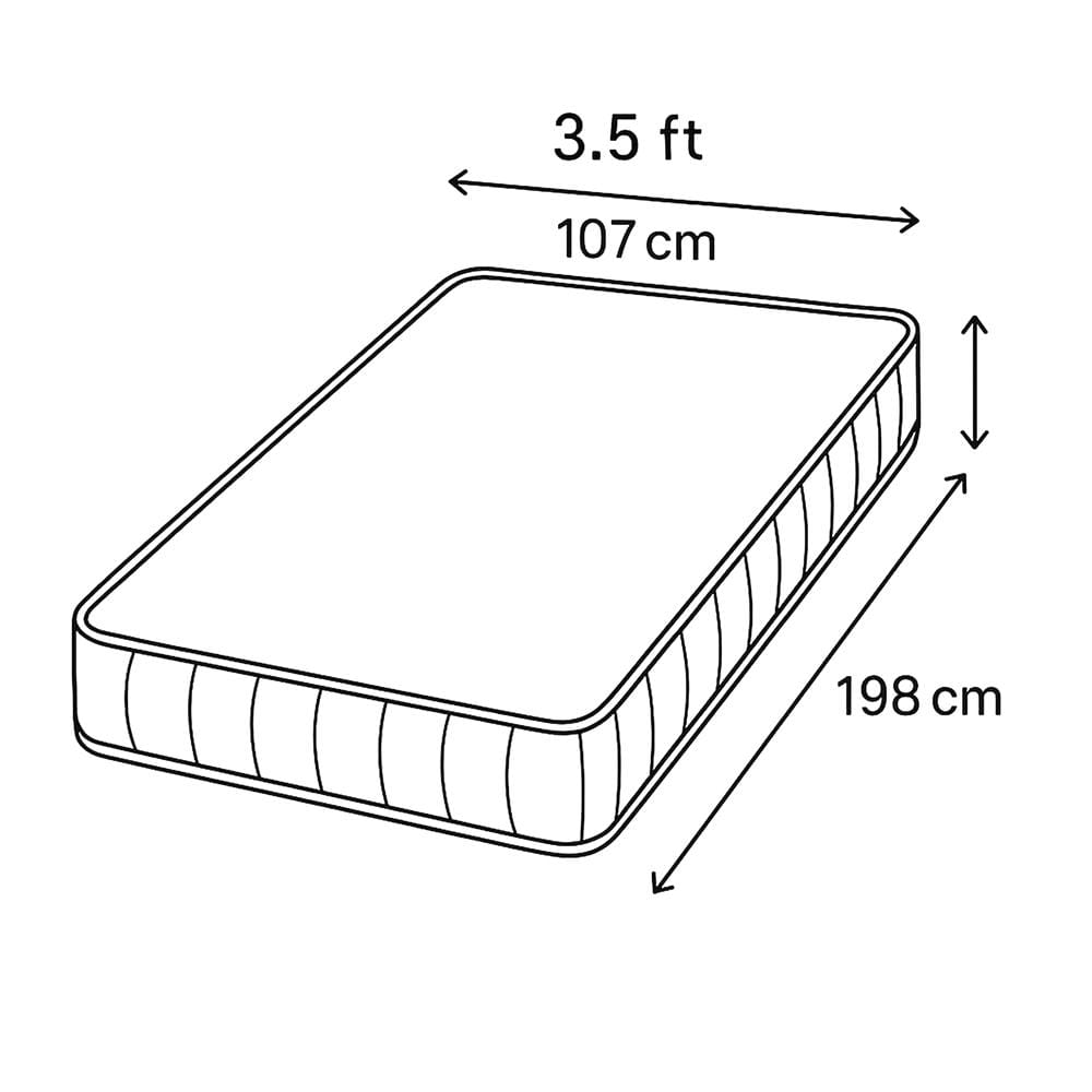 ที่นอนสปริง 3.5 ฟุต CELESTE MATTRESS SEREN (พร้อมชุดเครื่องนอน 7 ชิ้น)