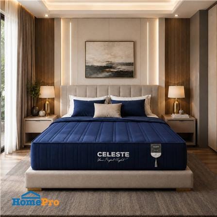 ที่นอนพ็อกเก็ตสปริง 6 ฟุต CELESTE MATTRESS NOCTIS (พร้อมชุดเครื่องนอน 4 ชิ้น)_2