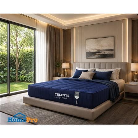 ที่นอนพ็อกเก็ตสปริง 5 ฟุต CELESTE MATTRESS NOCTIS (พร้อมชุดเครื่องนอน 4 ชิ้น)_1