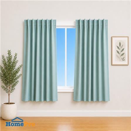 ผ้าม่านซ่อนหู HOME LIVING STYLE MALINE UV 140x160 ซม. สีเขียว_3