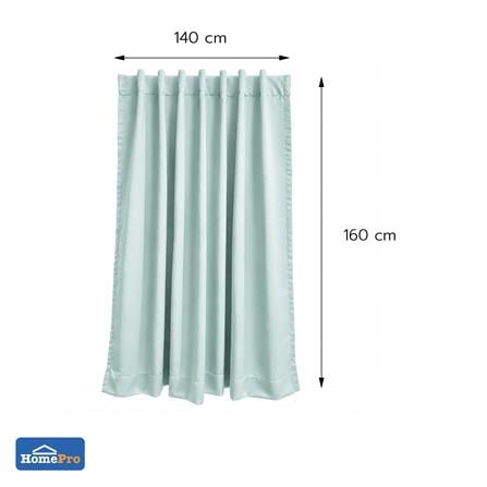 ผ้าม่านซ่อนหู HOME LIVING STYLE MALINE UV 140x160 ซม. สีเขียว_4