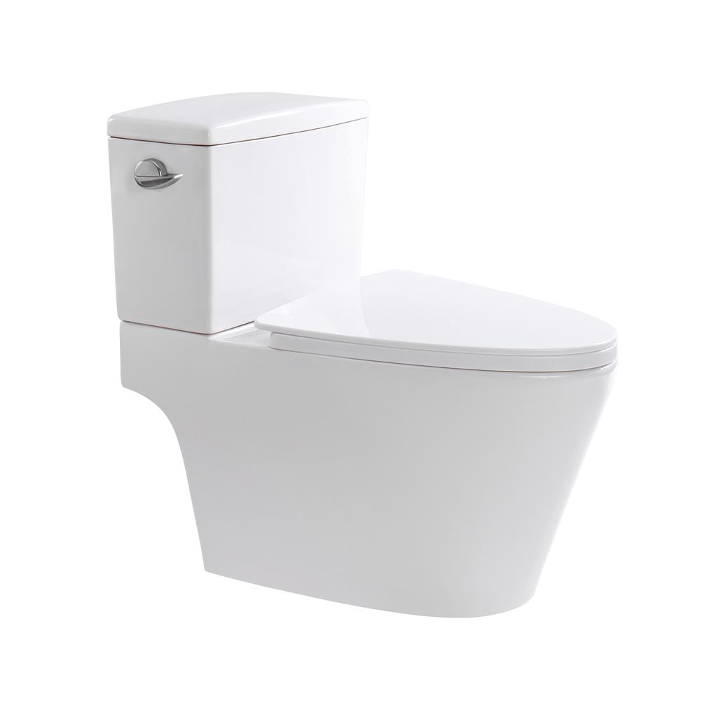 สุขภัณฑ์ 2 ชิ้น MOYA LX-2355 4.5 ลิตร สีขาว