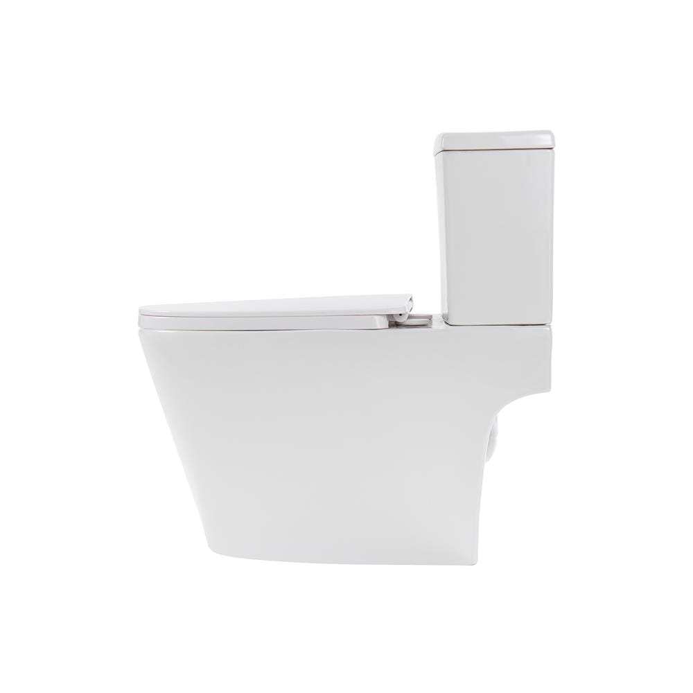 สุขภัณฑ์ 2 ชิ้น MOYA LX-2355 4.5 ลิตร สีขาว