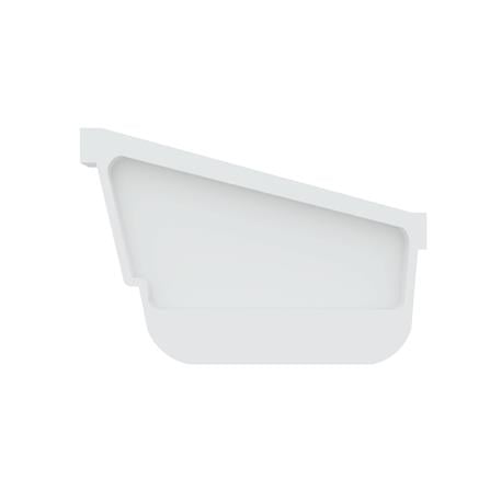 ฝาปิดปลายรางคู่ VG EZY สีขาว_0