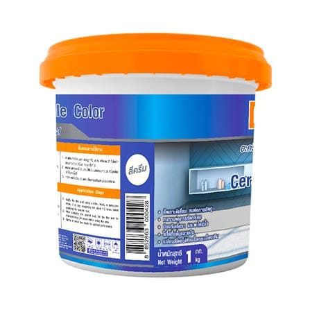 อะคริลิกกันซึมกระเบื้อง BESBOND 1 กก. สีครีม_1