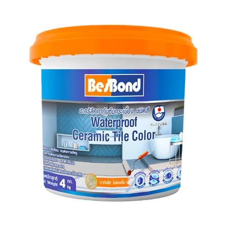 อะคริลิกกันซึมกระเบื้อง BESBOND 4 กก. สีครีม_0