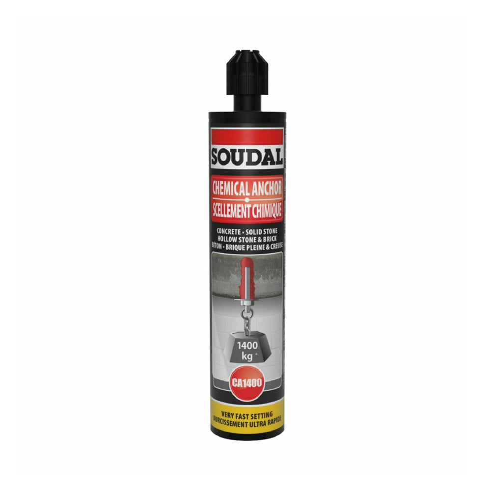 อีพ็อคซี่เสียบเหล็ก SOUDAL 280 มล. สีเทา