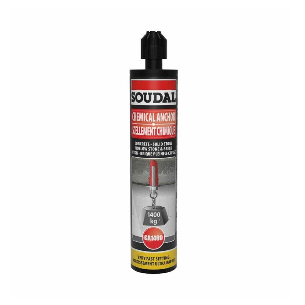 อีพ็อคซี่เสียบเหล็ก SOUDAL 280 มล. สีเทา
