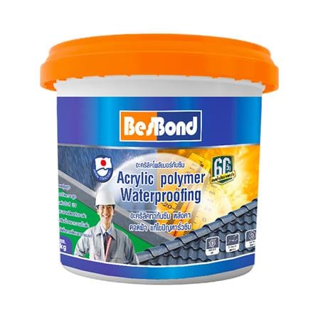 อะคริลิกโพลิเมอร์กันซึม BESBOND 3 กก. สีเทา_0
