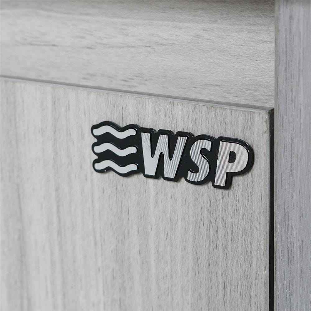 อ่างเคาน์เตอร์พร้อมกระจก WSP BSCC-153 60 ซม. สีเทา