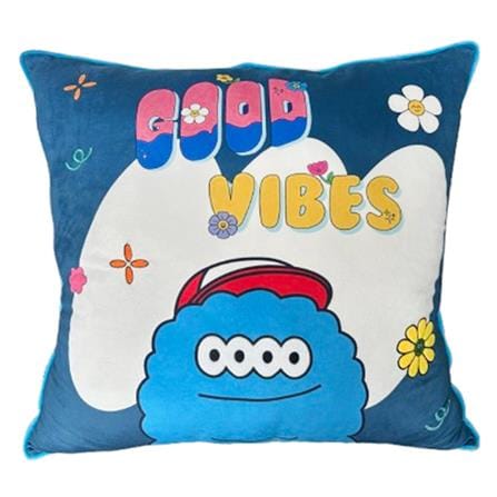 หมอนอิง SNAZZ MONSTER GOOD 29x29 นิ้ว สีน้ำเงิน_0