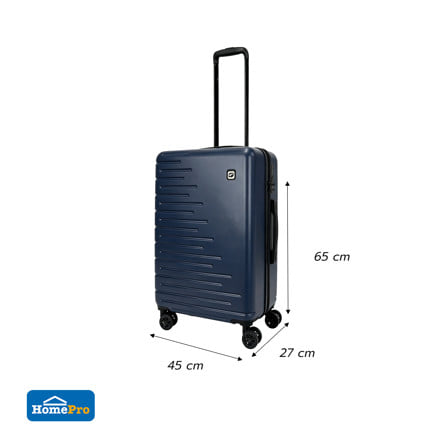 กระเป๋าเดินทาง 24 นิ้ว AXOVA DENMARK สีกรม_1