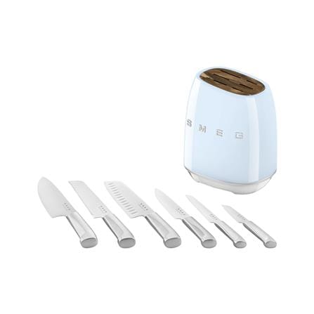 ชุดมีดพร้อมที่เสียบ SMEG KBSF02PB สีฟ้า (ชุด 6 ชิ้น)_2