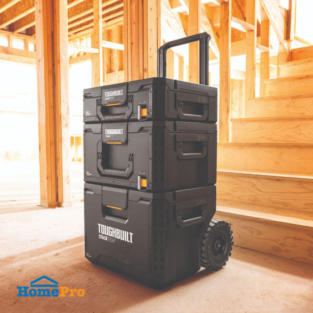 กล่องเครื่องมือช่าง 3 ชิ้น TOUGHBUILT TB-B1S3-B-70R-BEA