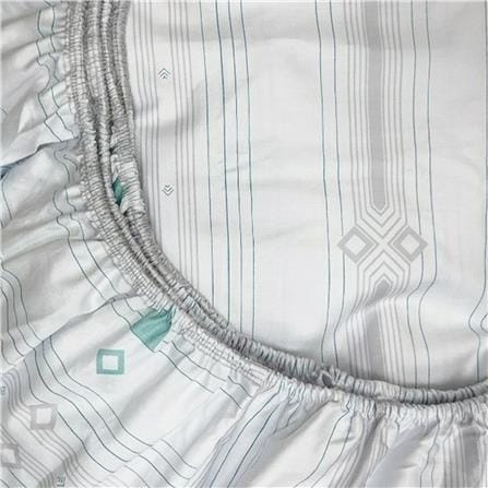 ชุดผ้าปูที่นอน 6 ฟุต (ชุด 6 ชิ้น) STEVENS PURE COTTON AV08_2