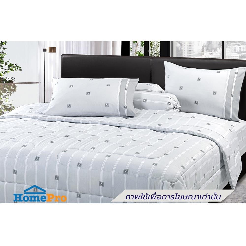 ชุดผ้าปูที่นอน 6 ฟุต (ชุด 6 ชิ้น) STEVENS SOFTEX JM07