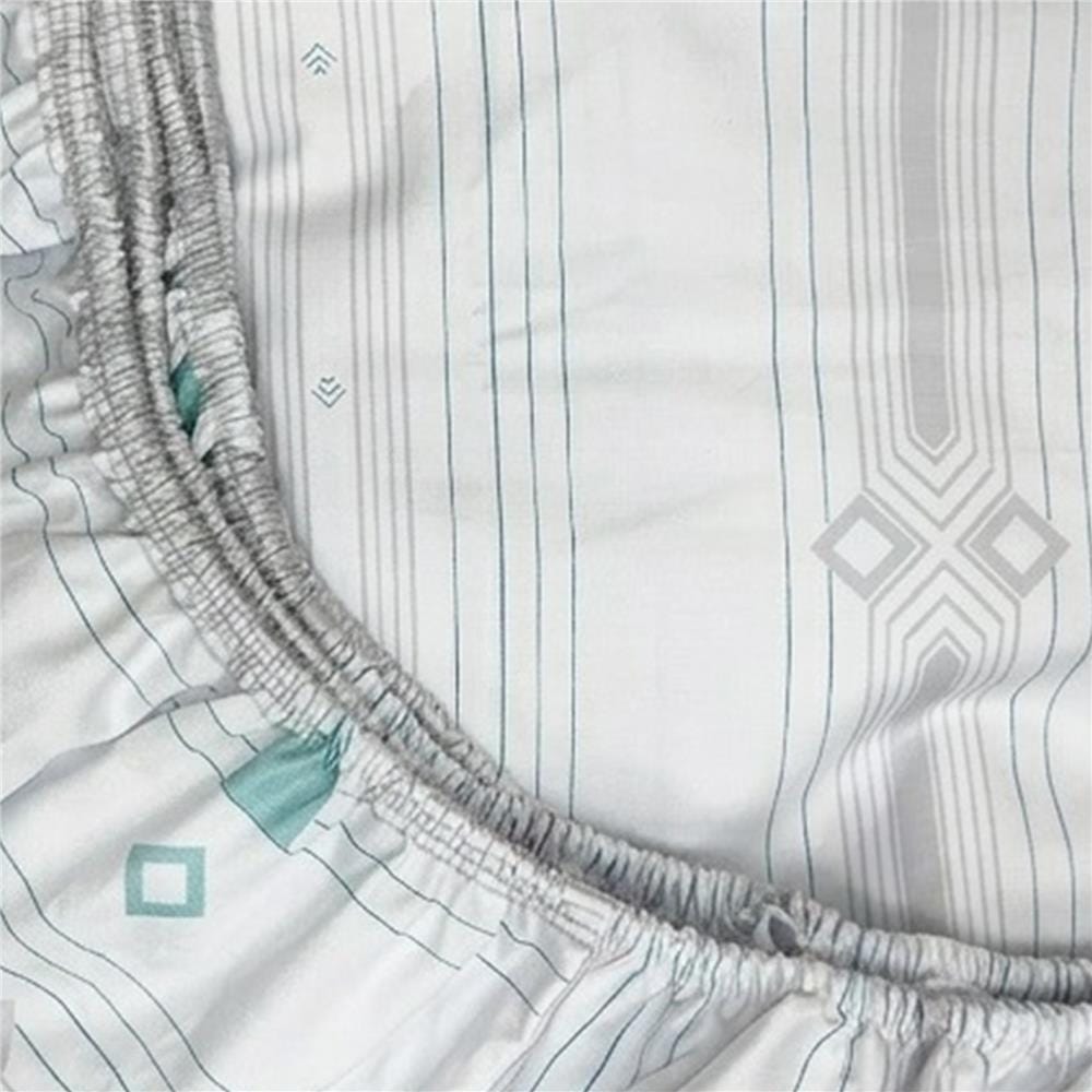 ชุดผ้าปูที่นอน 6 ฟุต (ชุด 5 ชิ้น) STEVENS PURE COTTON AV08