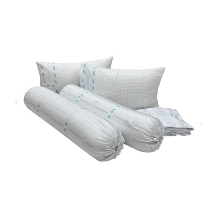 ชุดผ้าปูที่นอน 6 ฟุต (ชุด 5 ชิ้น) STEVENS PURE COTTON AV08_1