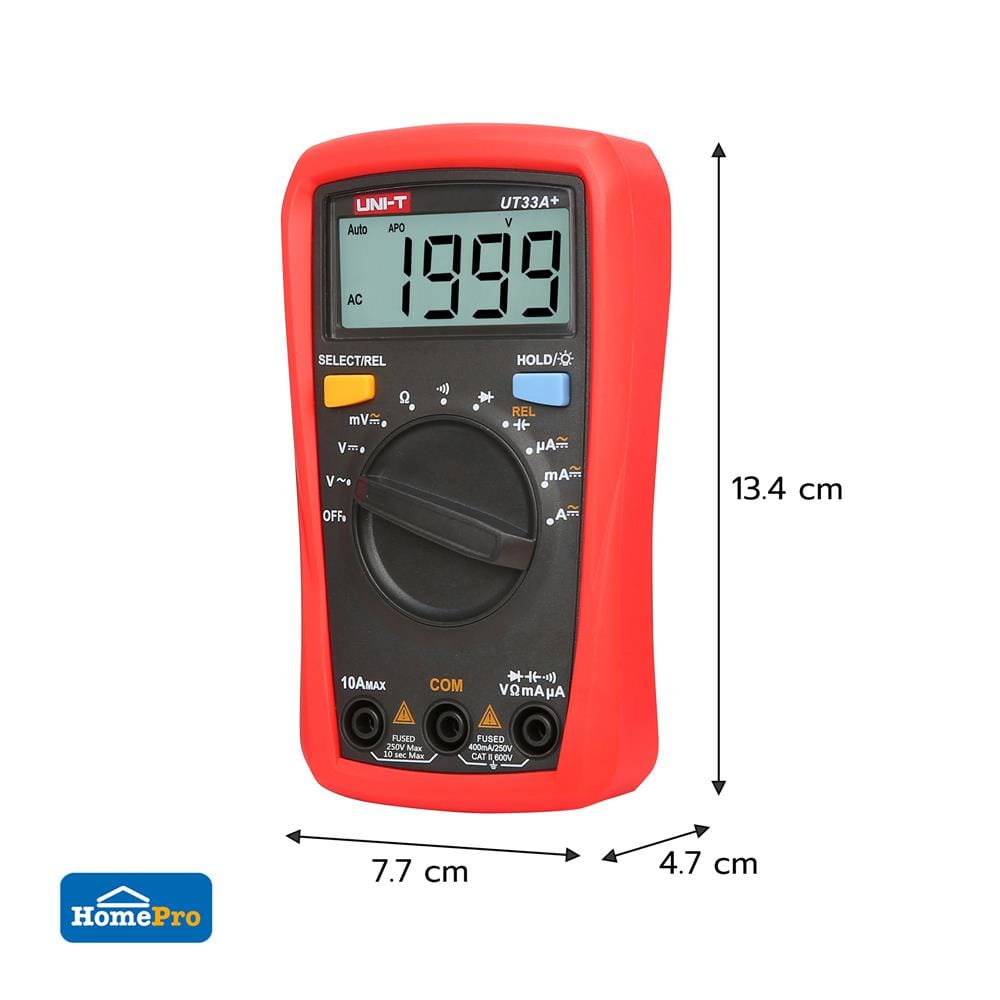 ดิจิตอลมัลติมิเตอร์ UNI-T UT33A+