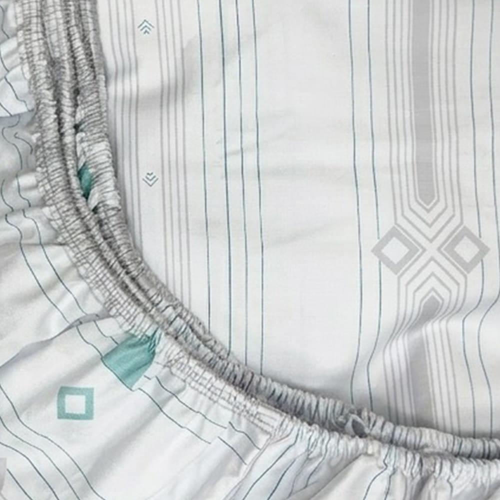 ชุดผ้าปูที่นอน 5 ฟุต (ชุด 5 ชิ้น) STEVENS PURE COTTON AV08