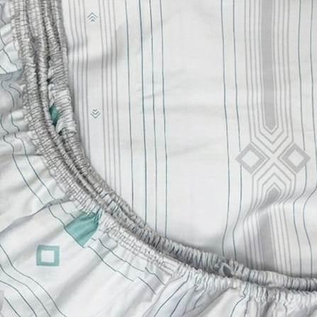 ชุดผ้าปูที่นอน 5 ฟุต (ชุด 5 ชิ้น) STEVENS PURE COTTON AV08_2