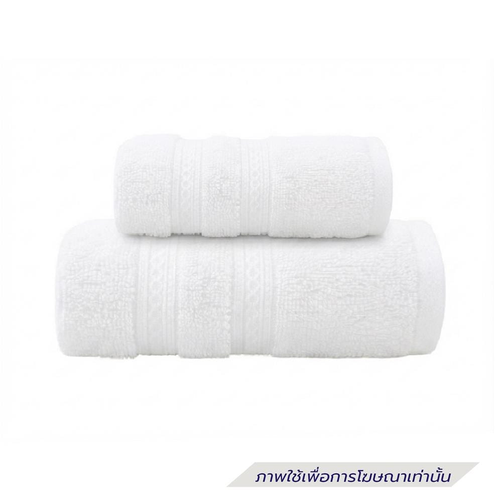 ผ้าขนหนู SANTAS LUDIC 30x60 นิ้ว สี WHITE