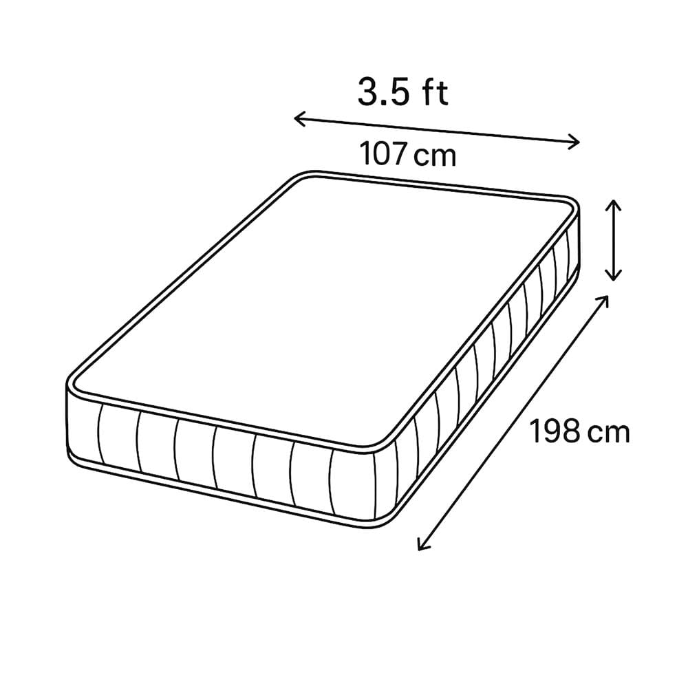 ที่นอนพ็อกเก็ตสปริง 3.5 ฟุต CELESTE MATTRESS ASTRID (พร้อมชุดเครื่องนอน 7 ชิ้น)