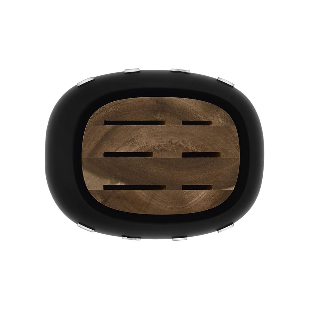 ชุดมีดพร้อมที่เสียบ SMEG KBSF02BL สีดำ (ชุด 6 ชิ้น)