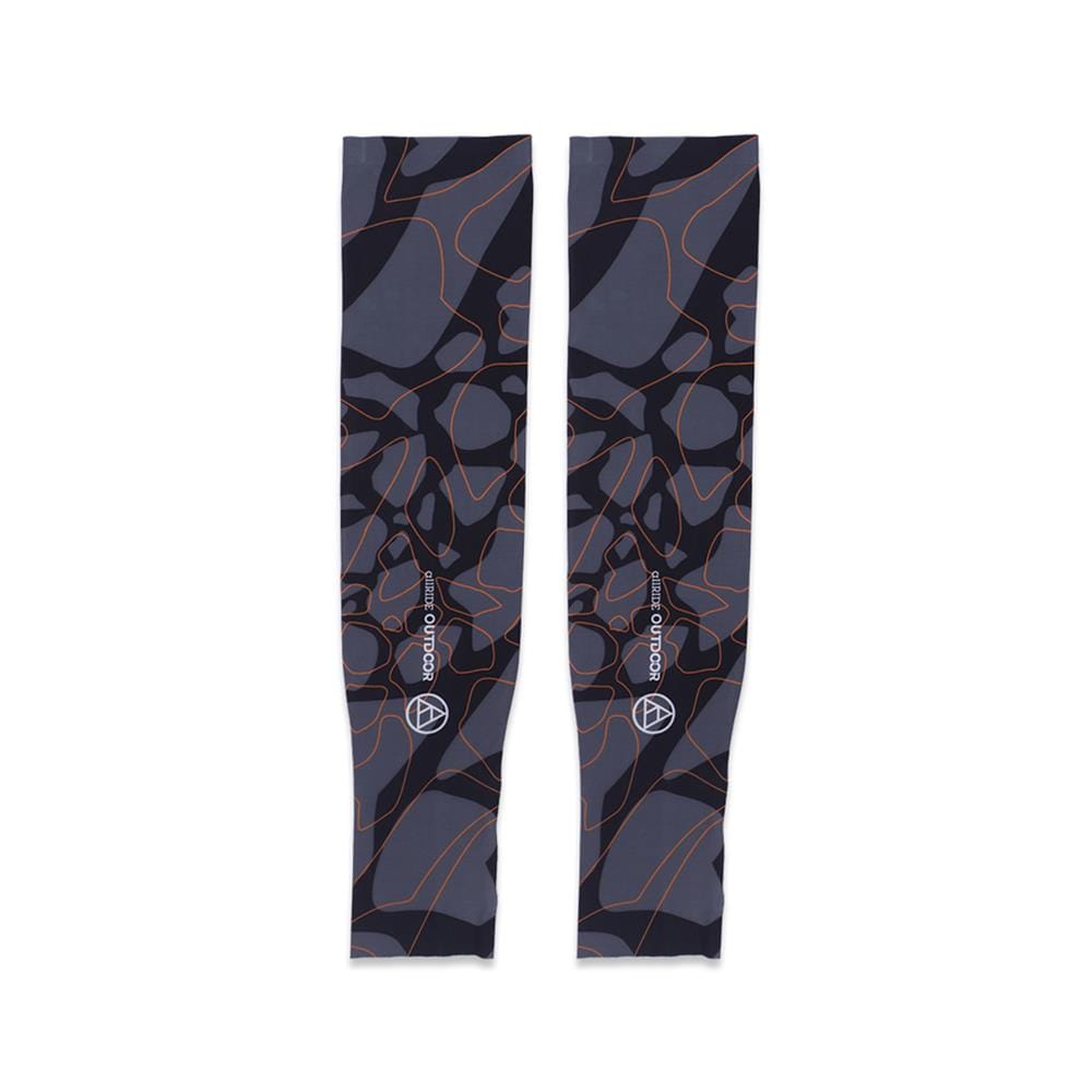 ปลอกแขนกันยูวี ALLRIDE OUTDOOR HALF HAND UV70 ไซซ์ XL สีดำ-เทา