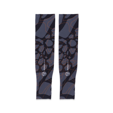 ปลอกแขนกันยูวี ALLRIDE OUTDOOR HALF HAND UV70 ไซซ์ XL สีดำ-เทา_0