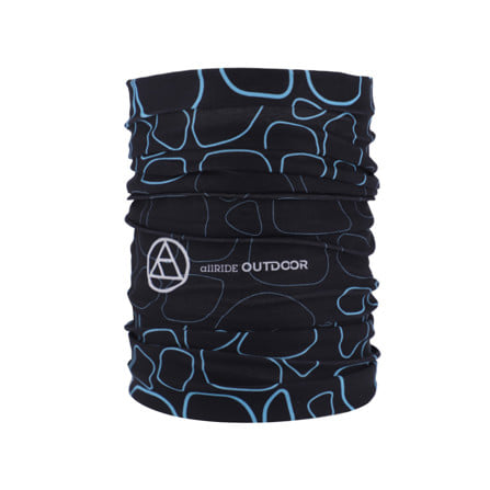 ผ้าบัฟ ALLRIDE ADVENTURE MASK UV70 สีดำ-ฟ้า_1