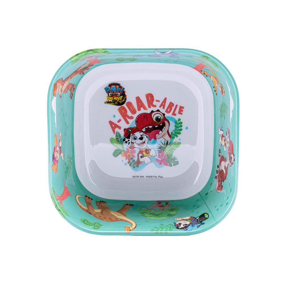 ชามเหลี่ยมเมลามีน 5 นิ้ว SUPERWARE PAW PATROL DINO
